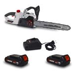 Tronçonneuse 40V (2x20V) X-Performer XPTRO40LI-2B - Double Sécurité - Graissage Auto + 2 Batteries 2 Ah - chargeur