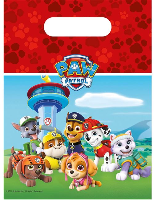 Paw Patrol Gechenktüten 6 Pièces Multicolore 23 x 16,5 cm