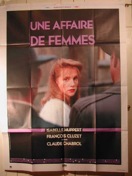 Une affaire de femmes - affiche pliée - 116x158 cm - AFFICHE / POSTER