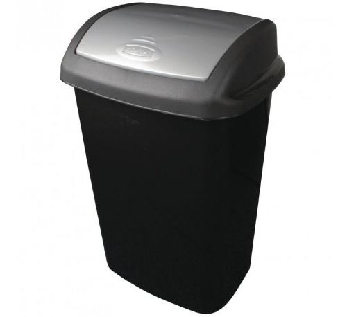 Poubelle couvercle basculant curver