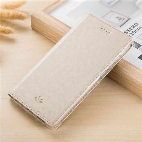 Etui en PU or pour votre Samsung Galaxy J8 (2018)