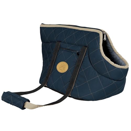 Comparer les prix de TRIXIE Panier de transport pour animaux Victoria 26 x 29 x 50 cm Bleu