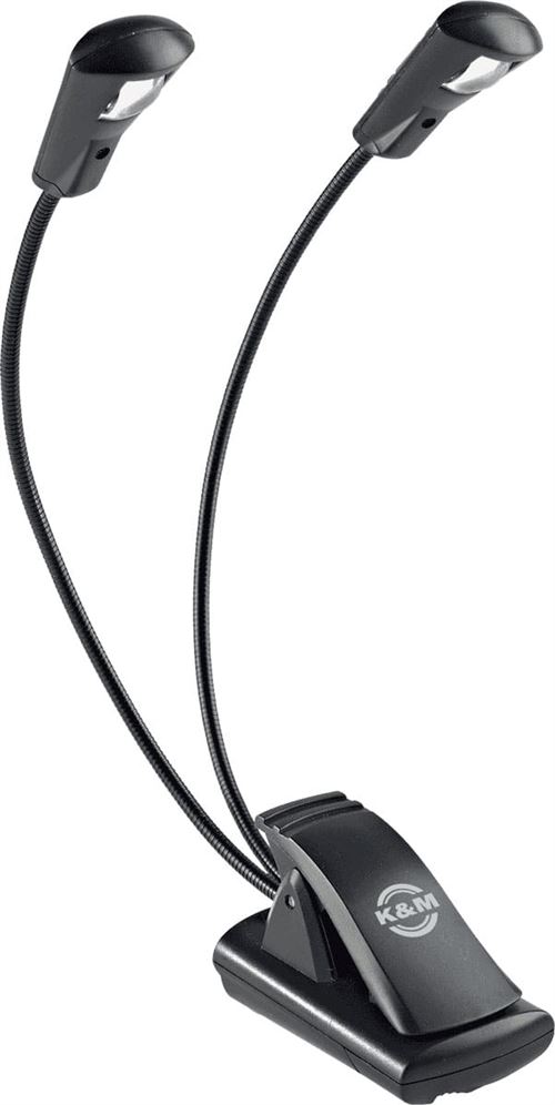 K&M 12243 - Lampe de pupitre 2 bras Led