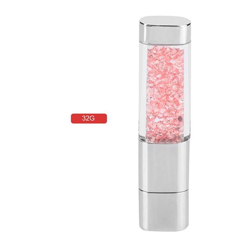 Générique Clé Usb À Mémoire Flash Usb Drive Avec Lecteur De Disque Usb 2.0 À Lumière Unique (32G)