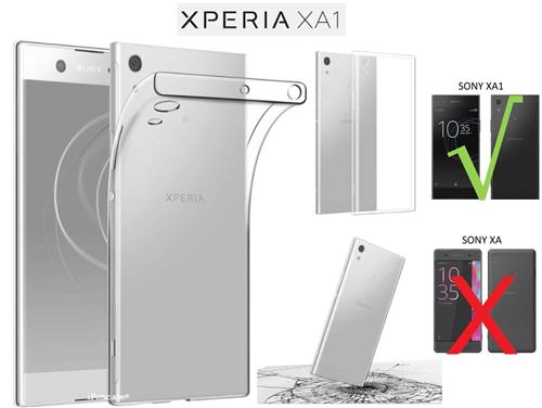 Coque Transparente Antichocs pour SONY XPERIA XA1