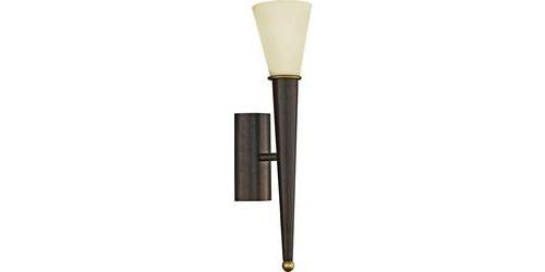 Applique murale EGLO Mara Traditional E14 60 W marron antique, champagne