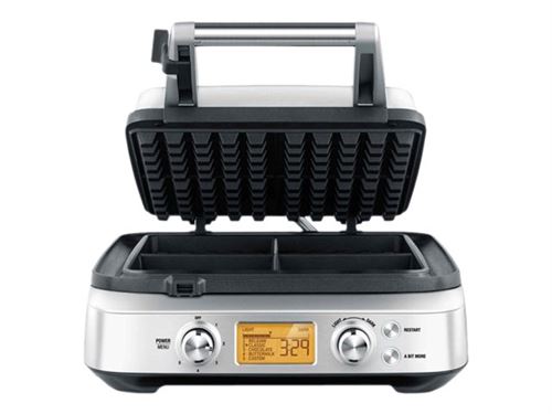 Gaufrier Sage Appliances The Smart Waffle 1000 W Argent et Noir