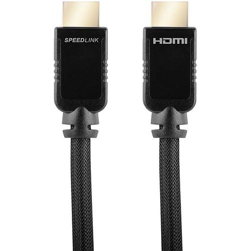 SPEEDLINK SL-2316-BK-500 SHIELD-3 High Speed HDMI Cable with Ethernet - HDMI avec câble Ethernet - 5 m