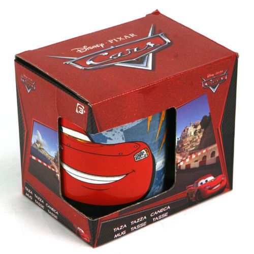 Tasse Disney Cars dans une boîte cadeau