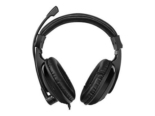Adesso Xtream H5 - Headset - over oor - met bekabeling - 3,5 mm-stekker