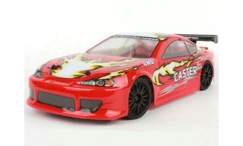 Caster Mini Touring Voiture Rallye 1:18e - 2,4 Ghz - 4wd - Rtr