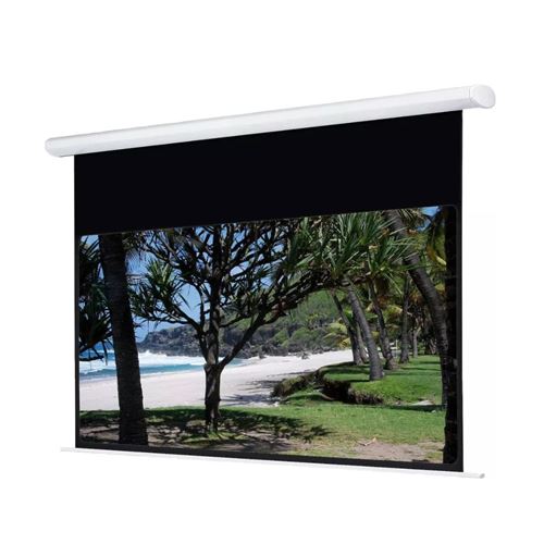 Oray Blanc Hcm4 Hcm4r - Écran De Projection - Montable Au Plafond, Montable Sur Mur - Motorisé - 78" (197 Cm) - 16:9 - Mat - Époxy