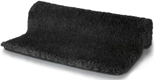 Spirella 10.16223 Highland Tapis de Bain Noir 80 x 150 cm