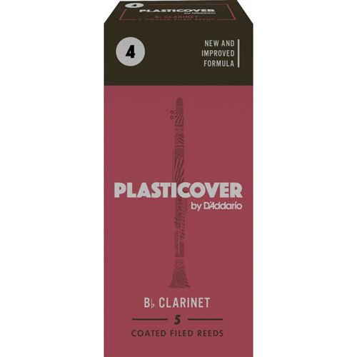 D'Addario RRP05BCL400 - Anches clarinette si bémol, force 4.0, boîte de 5