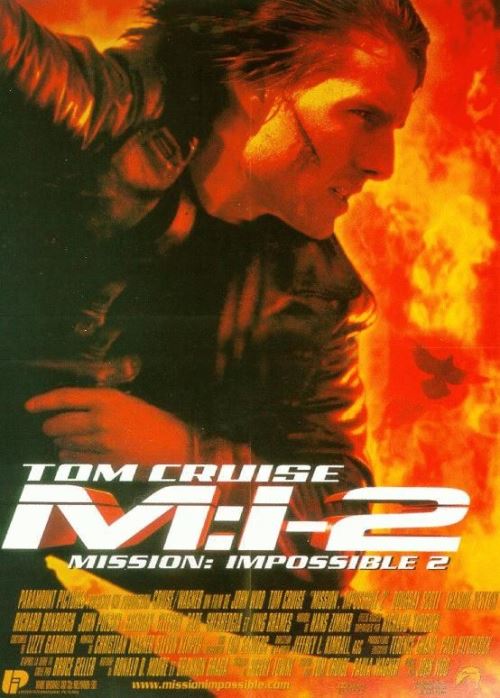 Mission Impossible 2 AFFICHE CINEMA ORIGINALE