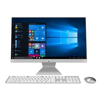 ASUS Vivo AiO V241EAK - Tout-en-un - Core i3 1115G4 / 3 GHz - RAM 8 Go - SSD 256 Go - UHD Graphics - GigE - LAN sans fil: 802.11a/b/g/n/ac, Bluetooth 5.0 - Win 10 Pro - moniteur : LED 23.8" 1920 x 1080 (Full HD) - 1