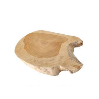 Centre De Table Avec Rondelle De Bois Decoration Centre De Table Rondelle De Bois Teck Naturel Diametre 32cm Achat Prix Fnac