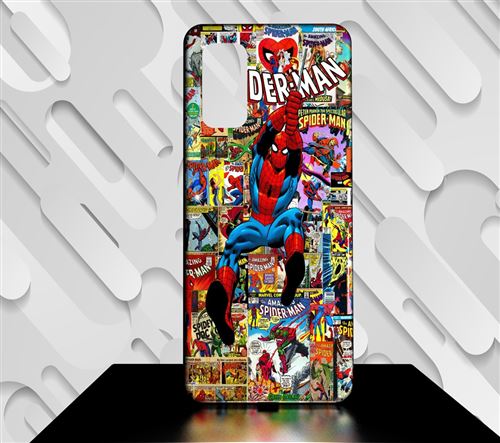 Coque pour Galaxy PLUS S20+ AVENGERS Spiderman 133