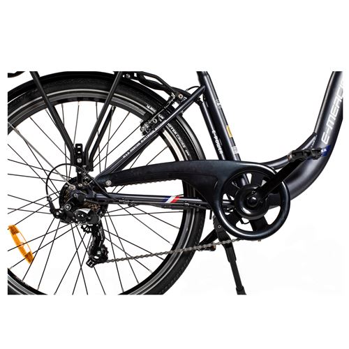 Velo de ville a Assistance Electrique 26 pouces MERCIER 6 vitesses gris mixte Velo electrique Achat prix fnac