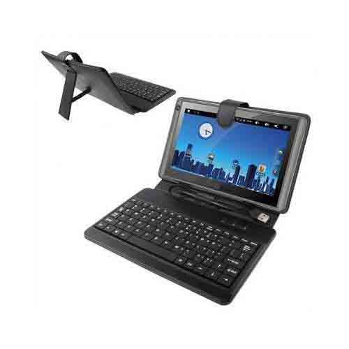 Yonis Noir Étui Clavier En Similicuir Pour Tablette Tactile 9,7 Pouces Au Format 4:3 - Image 2