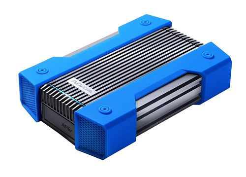 ADATA - Vaste schijf - 2 TB - extern (draagbaar) - USB 3.1 - blauw
