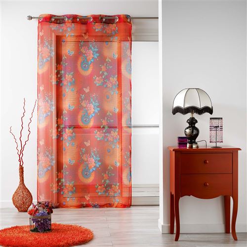 Panneau a oeillets 140 x 280 cm voile imprime transfert fantasia