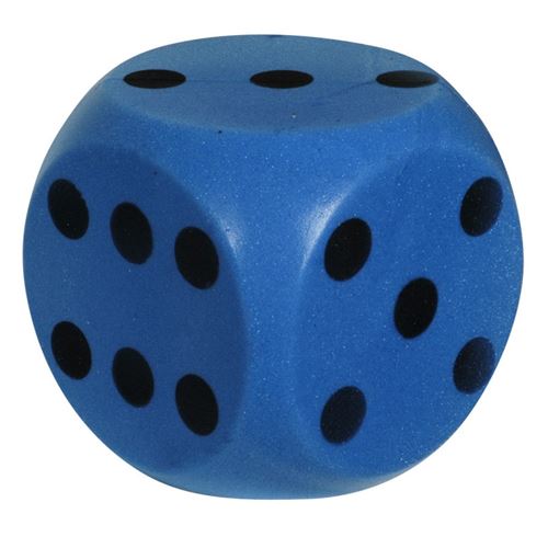 Dés Géants En Mousse EVA - 2 Gros Dés Avec Points Numériques Pour Jeux Éducatifs Et Mathématiques