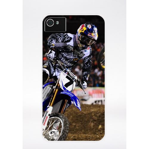 Coque Motocross Compatible Iphone 4 Transparent