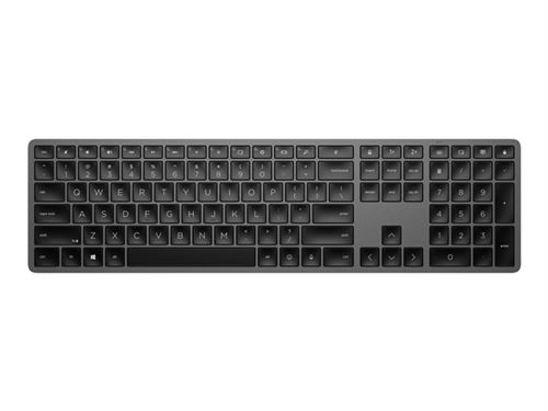 HP Dual Mode 975 - Clavier - rétroéclairé - Bluetooth - Allemand - pour Elite Mobile Thin Client mt645 G7; ZBook Studio G9; ZBook Firefly 14 G9; ZBook Fury 16 G9