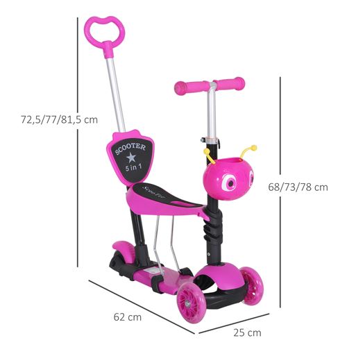 Trottinette 3 En 1 Enfant Trottinette Évolutive 3 En 1 Twinly DINLY Trottinette 3 En 1 Enfant Trottinette Évolutive 3 En 1 Twinly DINLY