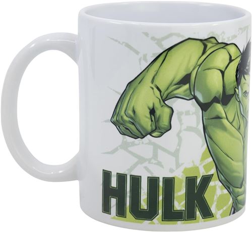 Non Communiqué Multicolore Mug La Force De Hulk Fist The Avengers Marvel Céramique 320 Ml