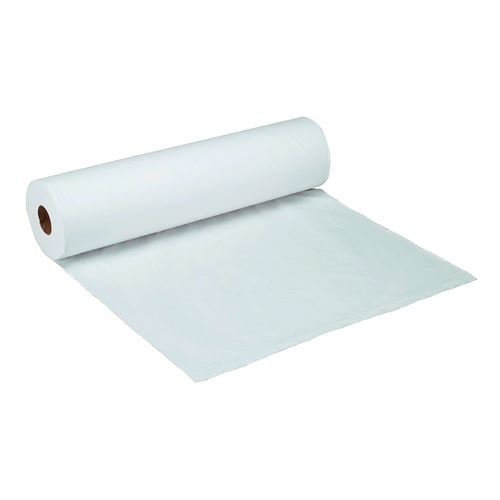 Drap d'examen Supersoft format prédécoupé 50 x 32 cm - Carton de 9 - Blanc