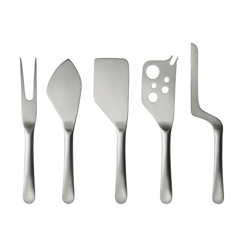 Coffret 5 pièces à fromage acier inoxydable (inox) 23.40x5.10 cm - Image 2