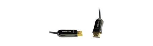 in-akustik Professional - HDMI-kabel - HDMI male naar HDMI male - 15 m - glasvezel - antraciet - 4K ondersteuning