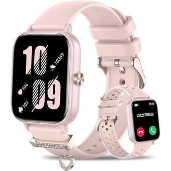 CASCHO Montre Connectée Femme Homme, 1.85 HD Smartwatch, 115
