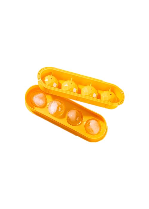Lot de 2 Moule à glace Ballons 24.5x8x5.5cm Jaune