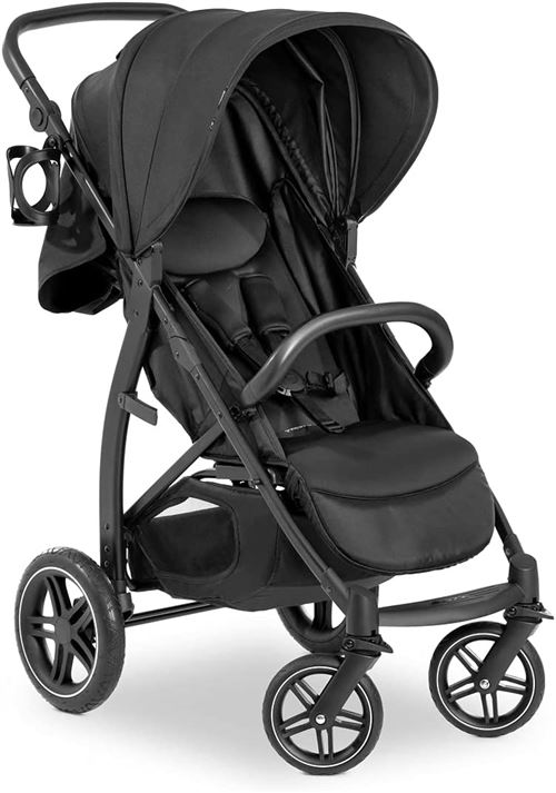 Poussette de courses Rapid 4D Noir