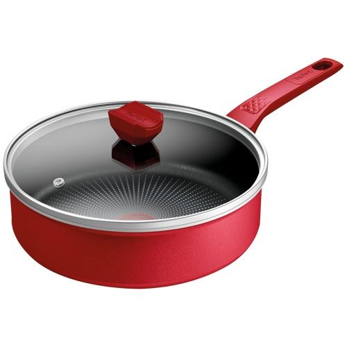 Tefal - Sauteuse Anti-adhésive - 24cm - Avec Couvercle - Image 2