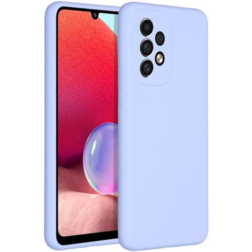 Accezz Protect Series Liquid - Coque de protection pour téléphone portable - silicone - violet - pour Samsung Galaxy A33 5G