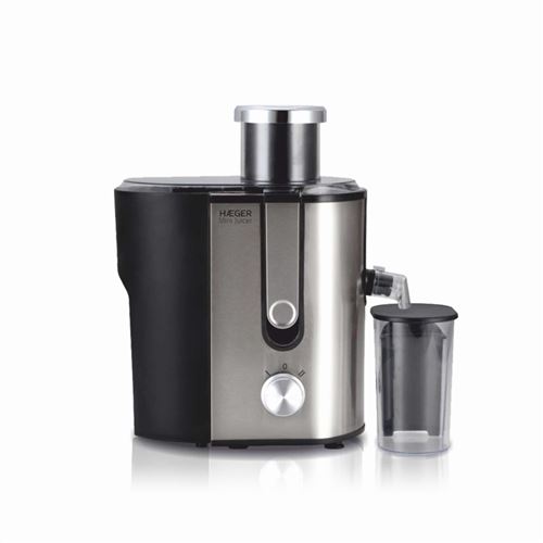 Centrifugeuse Haeger Mini Juicer - 500W, 2 Vitesses, Inox
