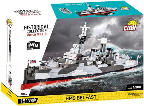 Cobi 4844 - Navire HMS Belfast (Jeu de Construction)