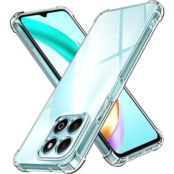 Coque Souple Honor X6B Avec Miroir & Paillettes – Protection Anti-Chute 4 Coins, Dragonne Cristal, Support Bague | Violet