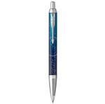 PARKER IM Premium Submerge, Stylo bille, Dégradé de bleu, recharge bleue pointe moyenne, Coffret cadeau