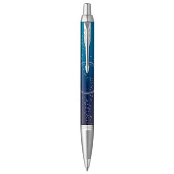 PARKER IM Premium Submerge, Stylo bille, Dégradé de bleu, recharge bleue pointe moyenne, Coffret cadeau