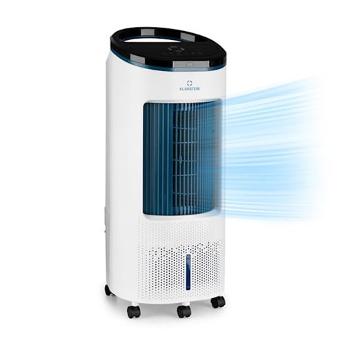 Rafraîchisseur D'Air - Klarstein Icewind Plus Smart 4-En-1 - Ventilateur - Contrôle Par App - Blanc