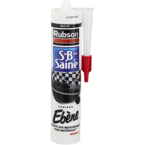 Non Communiqué Noir Silicone D'étanchéité, Rubson, Cuisine Et Bain,