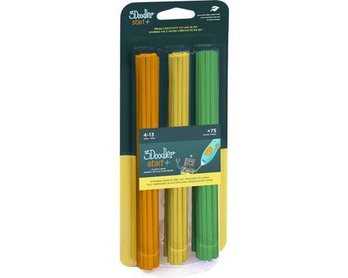 3Doodler 3DS-ECO-MIX2-75 Start Mix 2 Filament PLA orange, jaune, vert 75 pc(s)