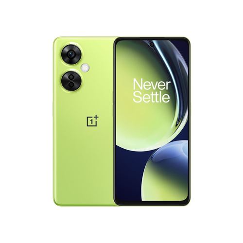 OnePlus Nord CE 3 Lite 5G - 5G smartphone - double SIM - RAM 8 Go / Mémoire interne 128 Go - microSD slot - Écran LCD - 6.72 - 2400 x 1080 pixels (120 Hz) - 3 x caméras arrière 108 MP, 2 MP, 2 MP - front camera 16 MP - vert citron pastel