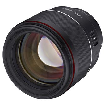 Objectif hybride Samyang AF 85mm f/1.4 II noir pour Sony FE