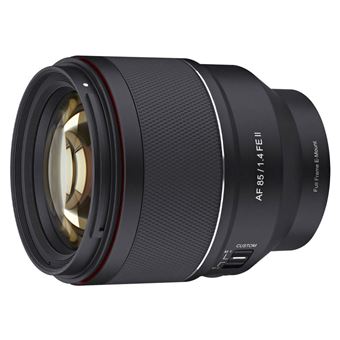 Objectif hybride Samyang AF 85mm f/1.4 II noir pour Sony FE